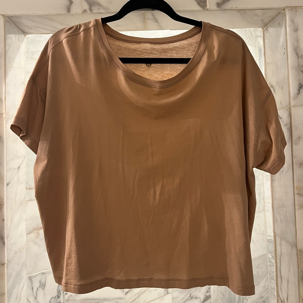Lululemon * Cates Tee * Pink Clay * Tag Removed * Excellent Condition